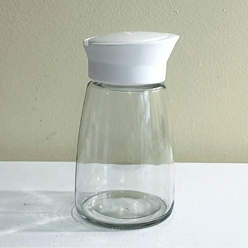Vtg GoodCook Glass Sugar Dispenser Kitchenware Lid Creamer Coffee Tea